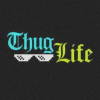 تکست  Thug life